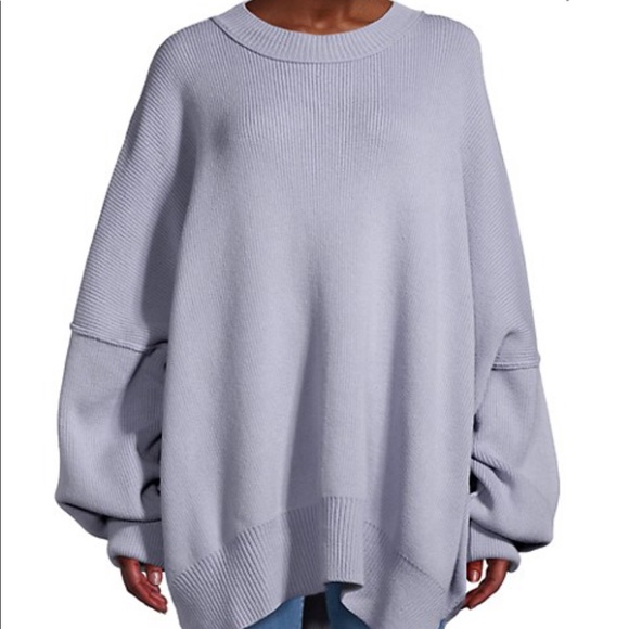 Free People Sweaters - Free People Easy Street Tunic, Ice Purple, NWT